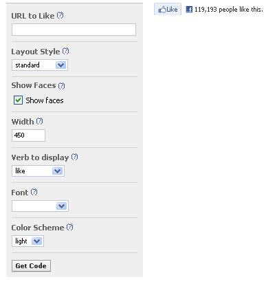 настройка виджета кнопки facebook настройка виджета кнопки facebook