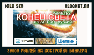 Конкурс на блоге Шелвина