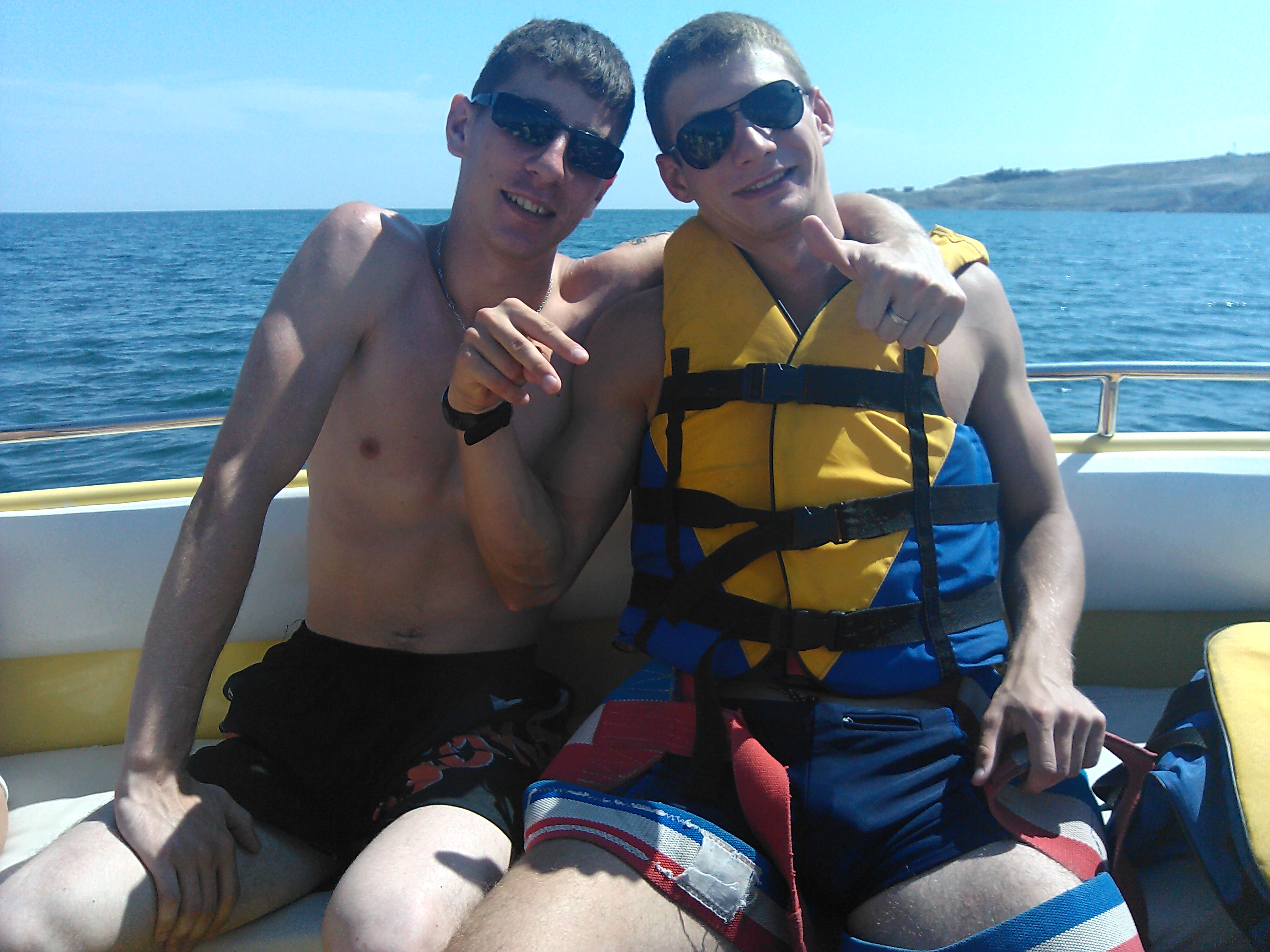 В море на парашюте (Феодосия) 3 В море на парашюте (Феодосия) 3