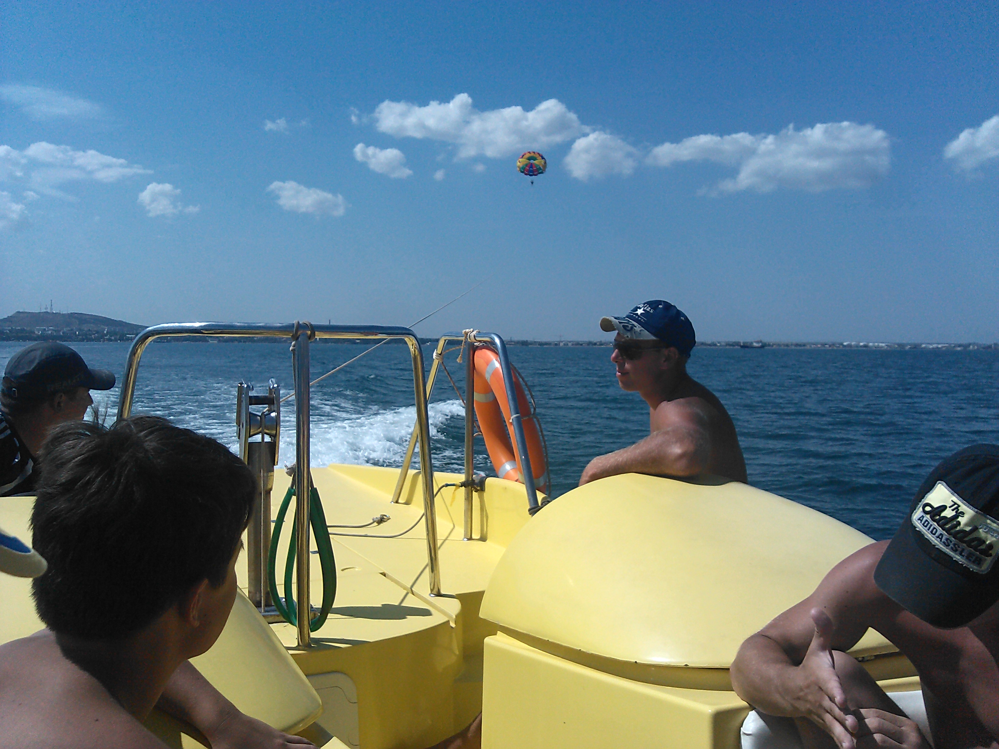В море на парашюте (Феодосия) 5 В море на парашюте (Феодосия) 5