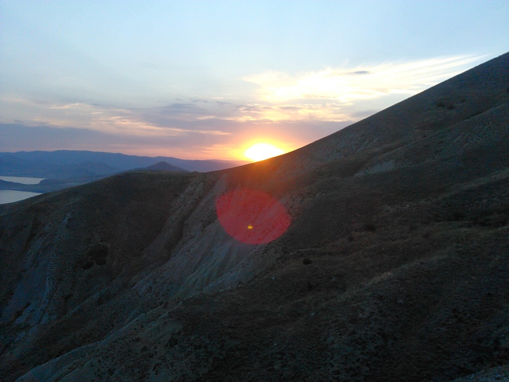 закат в горах закат в горах